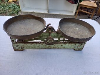 Starodávná kuchyňská váha Kamor - 2