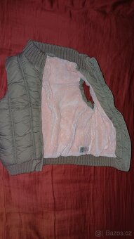 Teplá vesta, velikost 92 - 98 - 2