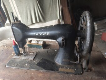 Singer 45 D 90, šicí stroj, sedlářská mašina - 2