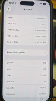Apple iPhone 14 Pro , Deep Purple , 128 Gb - 2