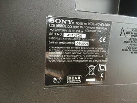 Prodám full hd Tv Sony - 2