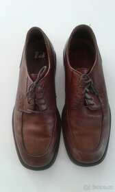 Kožené hnědé boty - 2