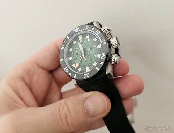 EDOX CO-1 Quartz Chronograph 10242, titan, nové - 2