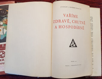 Vaříme zdravě, chutně a hospodárně (1952, 1. vyd.) - 2