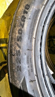 4x Letní pneu 225/50 R18 - na BMW X1,X2, GT3, Audi A6 - 2