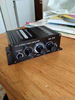 Mini Hi-fi zesilovač 2x20W - 2