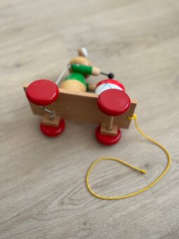 Dětská tahací hračka - žába, zn. Woody - 2