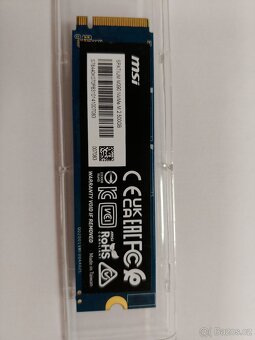 NVMe SSD disk MSI Spatium M390 - 500GB - 2