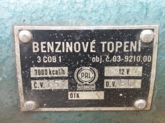 benzínové topení - 2