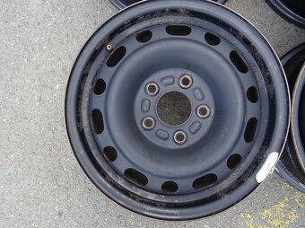 Plechové disky 15", rozteč 5x114.3,ET 52,5, šíře 6J - 2