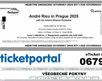 André Rieu in Prague 30.5.2025 - 2