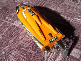 RC loď Super Mono X V2 ARTR Brushless + vozík - 2