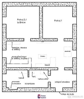 Prodej byty 3+kk, 74 m2 - Hrušovany nad Jevišovkou - 2