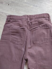 Hnědé džíny H&M - 2