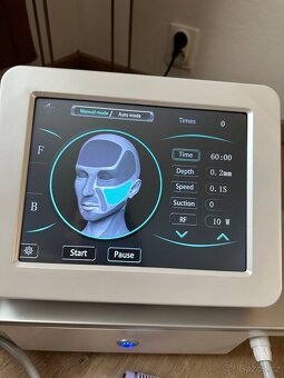 Profi kosmetický přístroj- frakční RF + mikrojehličky až 2mm - 2