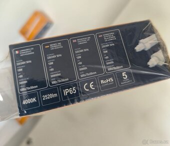 Hermetické LED lampy 60/120/150 cm, IP65, 4000K, gastro - 2
