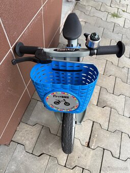 Dětské odrážedlo First Bike Street + košík - 2