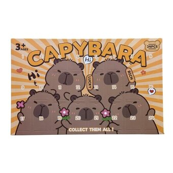 Adventní kalendář - Capybara, samé figurky. - 2