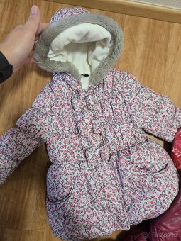 3x zimni bunda pro holčičku, velikost 98/104 - 2