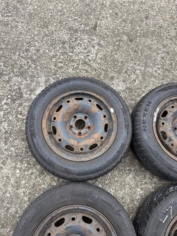 Zimní sada Škoda Fabia - 185/60/14 - 5x100 - vzorek 6mm - 2