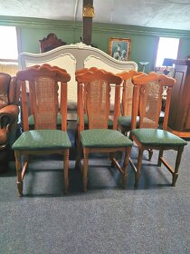 6 X židle z masivu. - 2