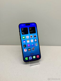 ZÁNOVNÍ APPLE IPHONE 15 PRO MAX 256GB-MODRÝ,100% BATERIE - 2