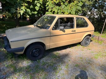 VW Golf mk1 1.6 benzín - 2