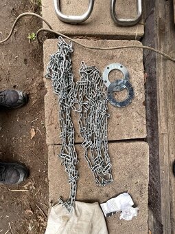 Řetězy na zahradní traktor - 2