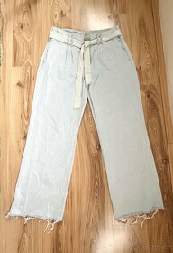 Pevné moderní široké džíny z C&A, vel. 46 - nové - 2