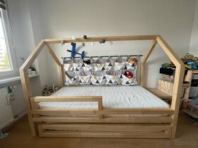Benlemi domečková postel - 2