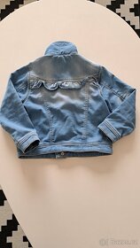 jeansova bunda lindex, vel 104 - 2