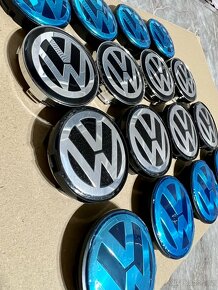 Středové krytky na ALU kol Volkswagen VW56,60,63,65mm - 2