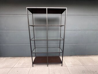 Regál lakovaný 4 policový 100 cm × 175 cm x 36 cm - 2