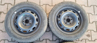 Plechové disky Škoda Fabia 1 5x100 6x14 ET43 185/60r14 letní - 2