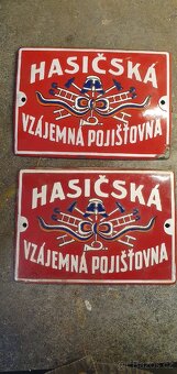 Smaltovaná cedulka, cedule, štítek - 2