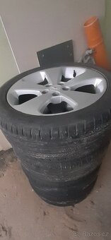 Chevrolet Cruze originální sada.4 ks kol, 215/50 zr17, 5x100 - 2