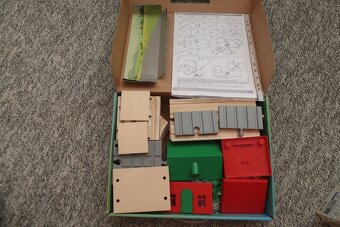 Stavebnice Playtive vláčky a doplňky - 2