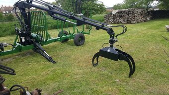 Vyvážečka dřeva za traktor - 2