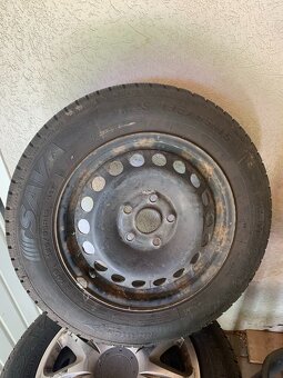 4x Zimni pneu 195/65 R15 91T Sava Eskimo S3 + disky - 2
