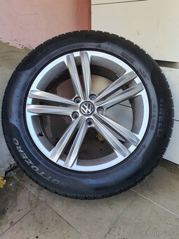5x112 r18 kola volkswagen tiguan disky alu 18 zimni 235 55 - 2
