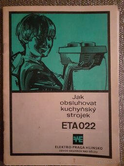Retro kompletní kuchyňský robot ETA 022 s příslušenstvím - 2