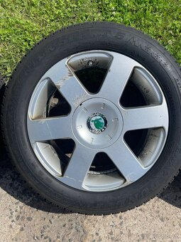 Kola a zimní pneu 205/55 R16 Octavia II - 2