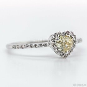 14K prsten s diamanty 0,59ct - certifikát AIG - 2