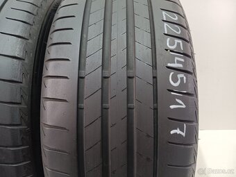 2ks letní pneu 225/45/17 Bridgestone - 2
