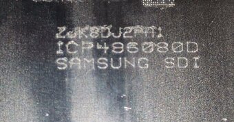 Samsung SDI Li ion článek 3.7V ~2200mAh - 2