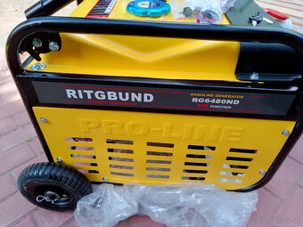 Prodám elektrocentrálu RITGBUND RG6480ND - 2