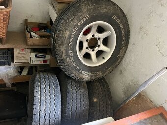 Sada AL disku, včetně pneu, Pajero2 další. - 2