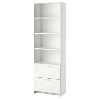 Knihovna IKEA Brimnes bílá - 2