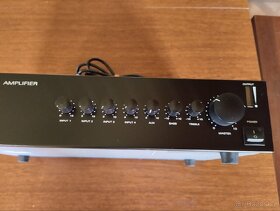 Zesilovač + 4 x reprobox s držákem na zeď - 2