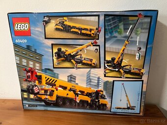 LEGO City 60409 Žlutý pojízdný stavební jeřáb - nové - 2